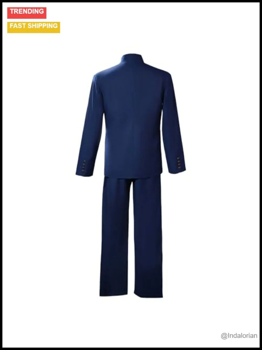 Japanese High School Uniform Cosplay Costume Jacket and Pants Set
